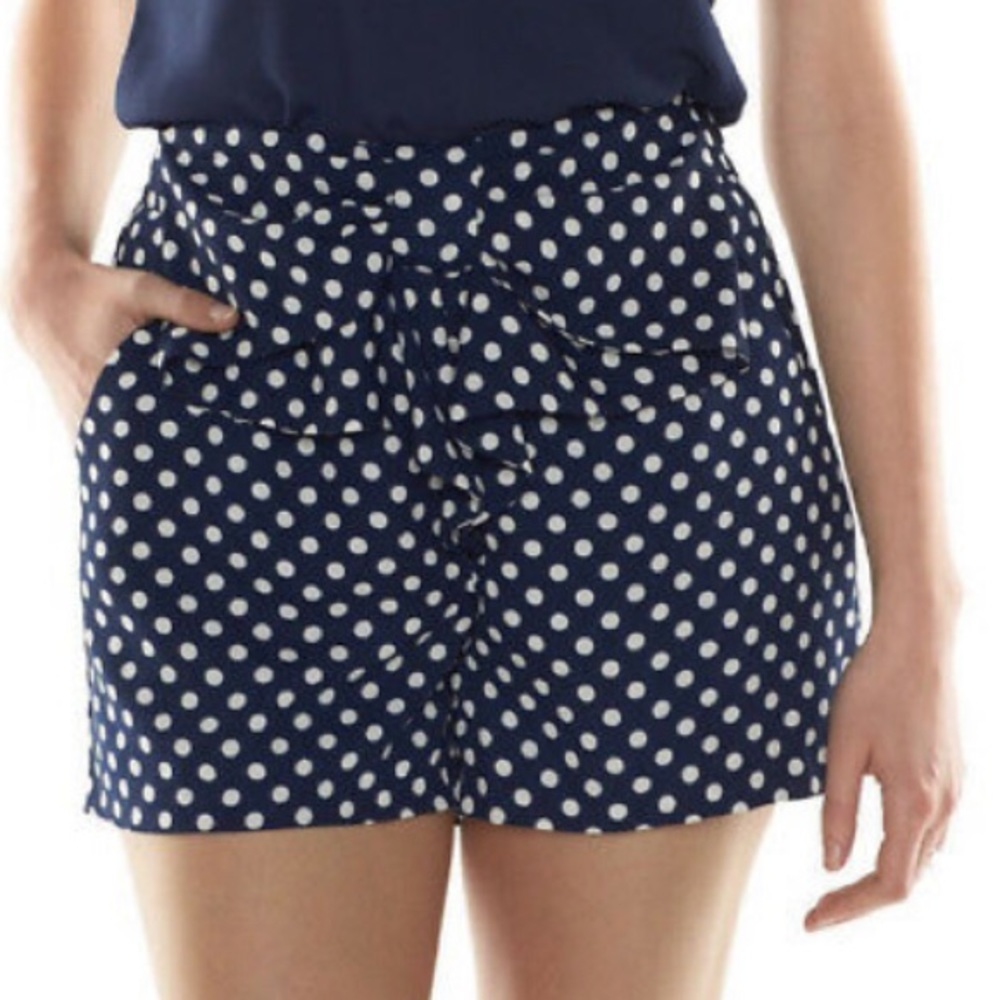 Lauren Conrad Disney Polka Dot Minnie Mouse Shorts